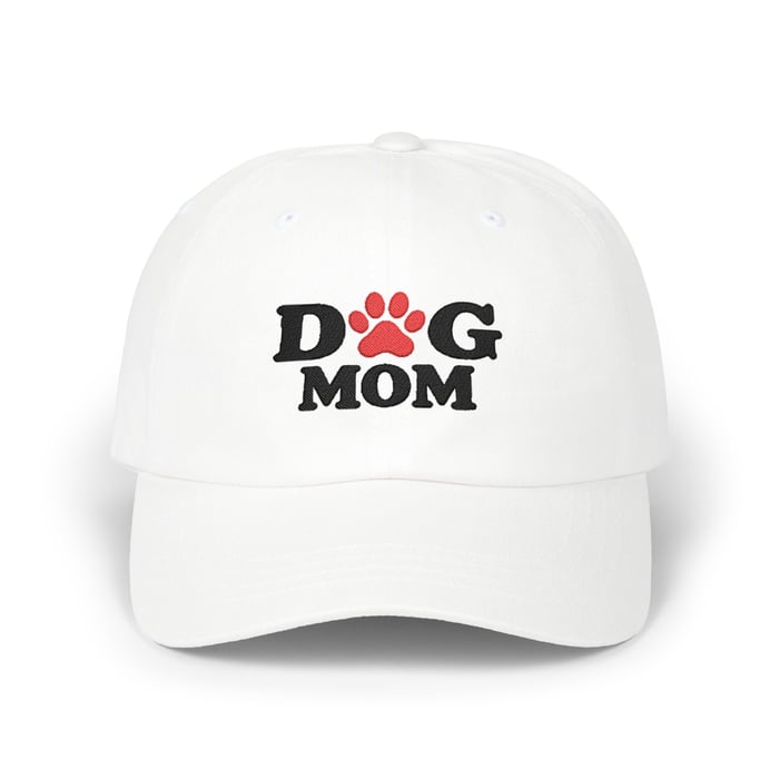 Dog Mom | Embroidered Dad Cap image